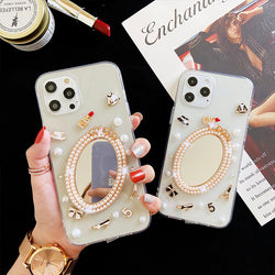 Transparent Mirror Back Case for Apple iPhone