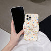 Multicolor Polka Dots Bow Back for Apple iPhone