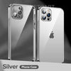 New Edition Square Silicon Clear Case With Camera Protection Lens For iPhone 14 Series