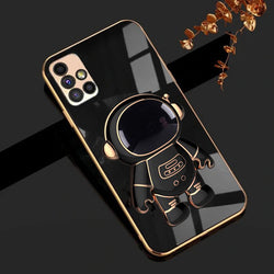 Astronaut Luxurious Gold Edge Back Case For Samsung M51