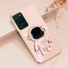 Astronaut Luxurious Gold Edge Back Case For Samsung S20 Series