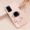 Astronaut Luxurious Gold Edge Back Case For Samsung S20 Series