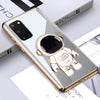 Astronaut Luxurious Gold Edge Back Case For Samsung S20 Series