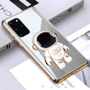 Astronaut Luxurious Gold Edge Back Case For Samsung S20 Series